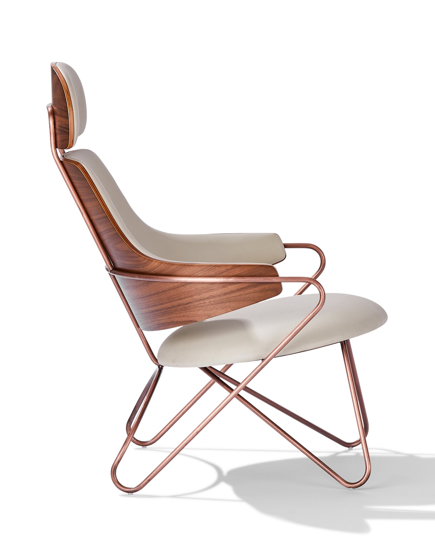 Loop Lounge Chair with Headrest