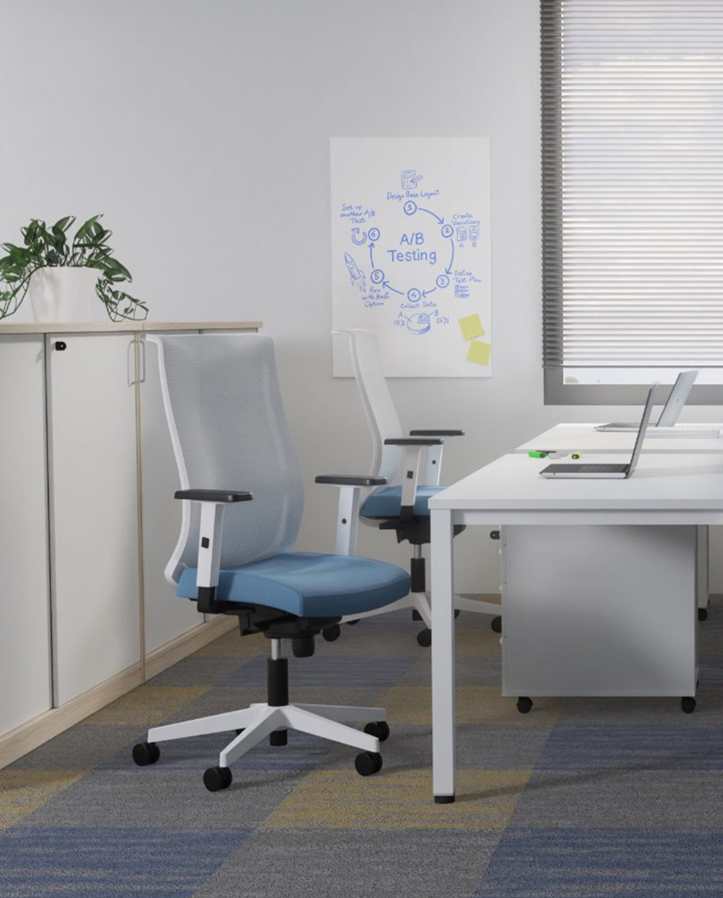 Altum Mesh Task Chair-Chairs-Bowermans