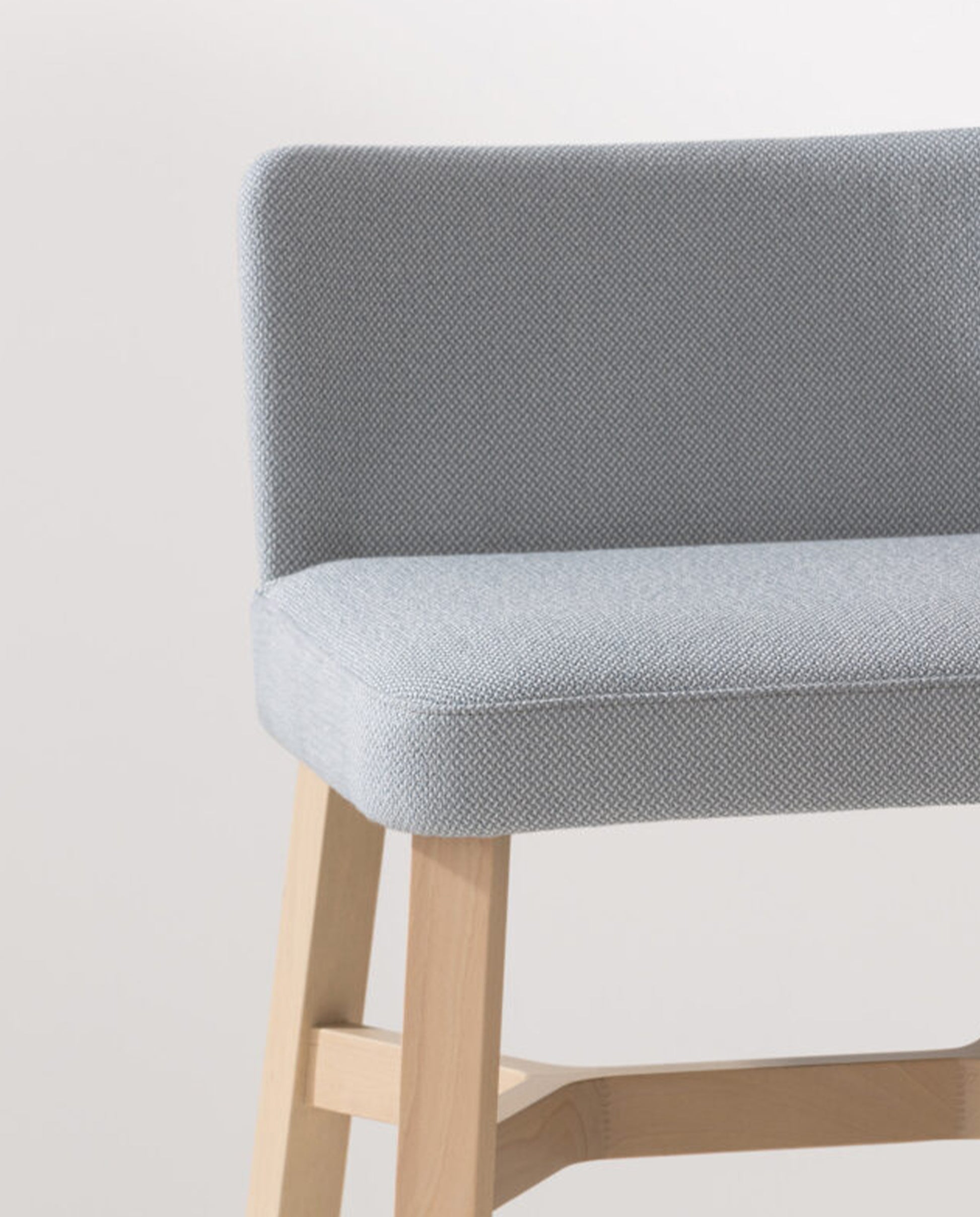 Croissant Stool with Backrest-Stools-Bowermans