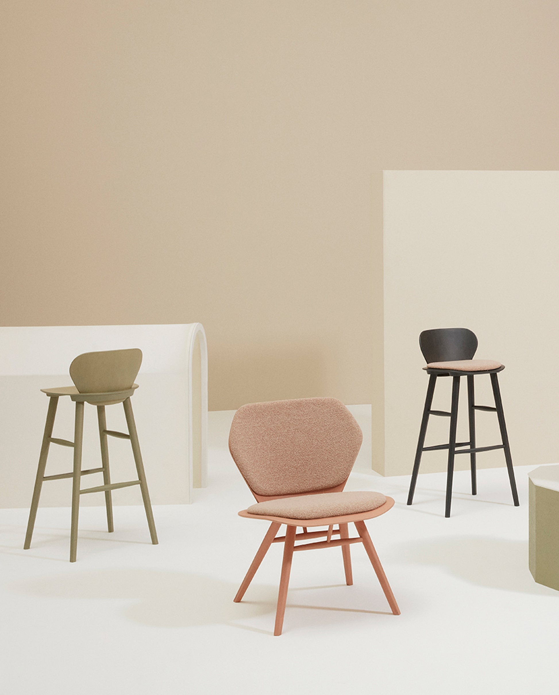 Edelweiss Stool-Stools-Bowermans