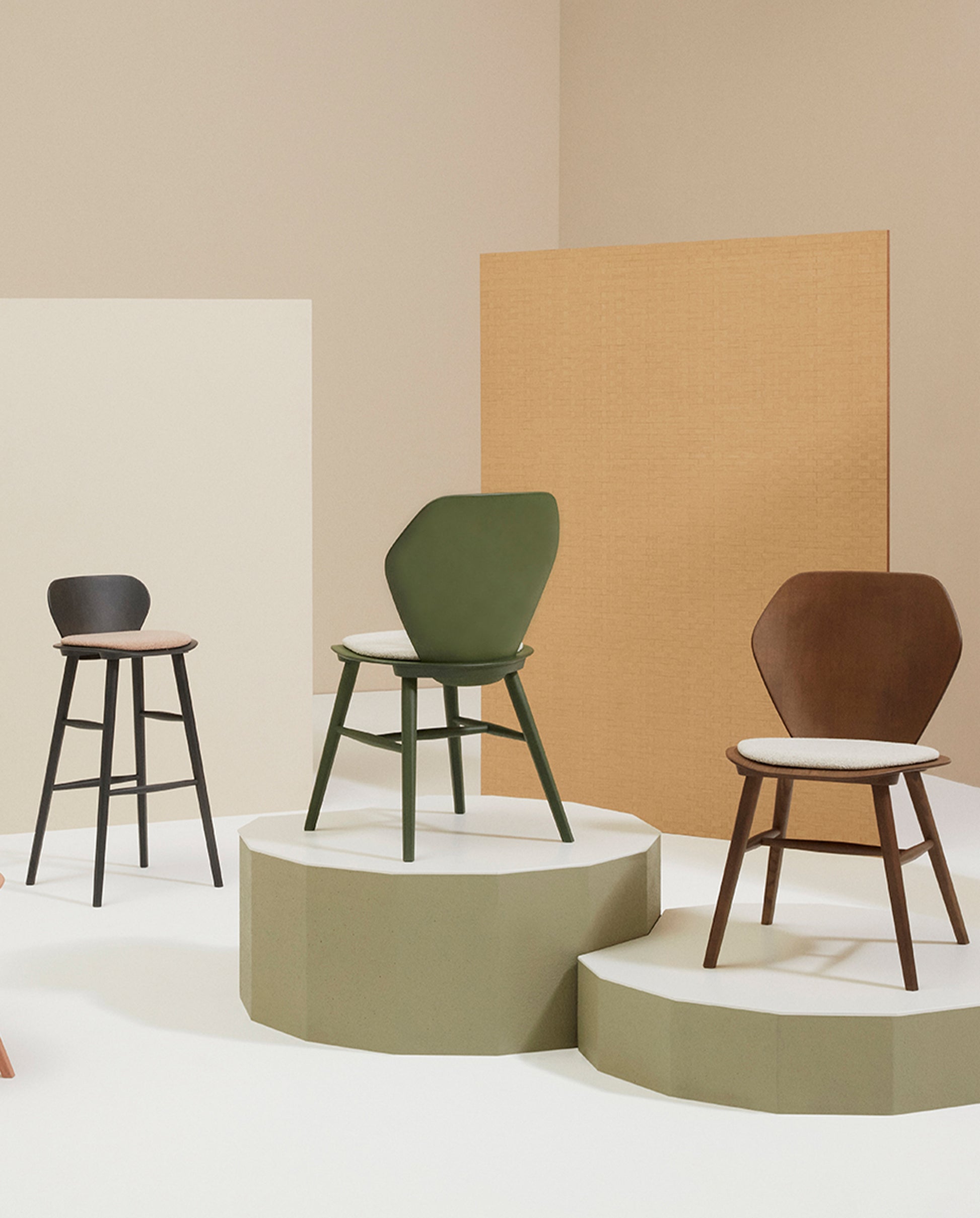 Edelweiss Stool-Stools-Bowermans