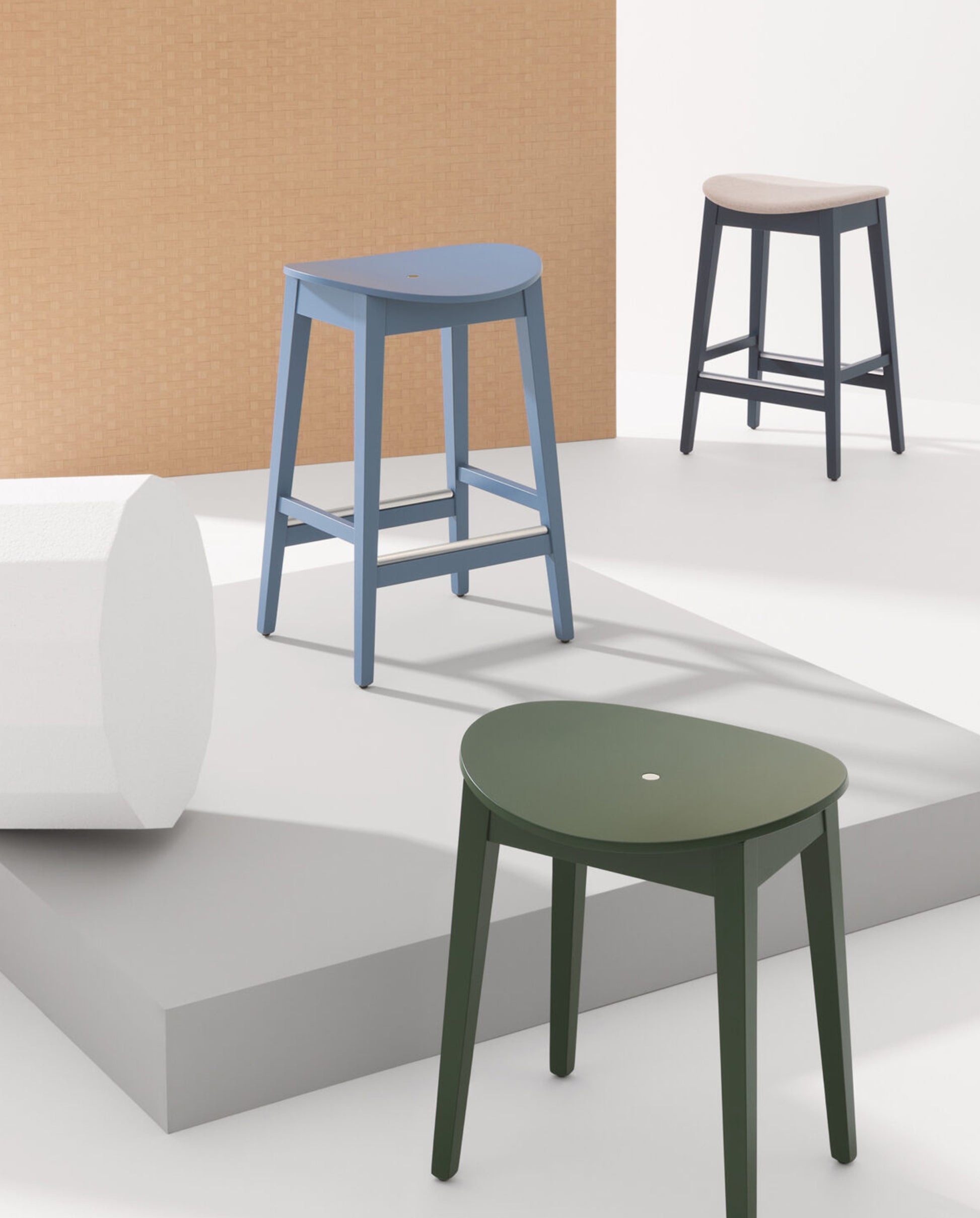 Gradisca Low Stool-Stools-Bowermans