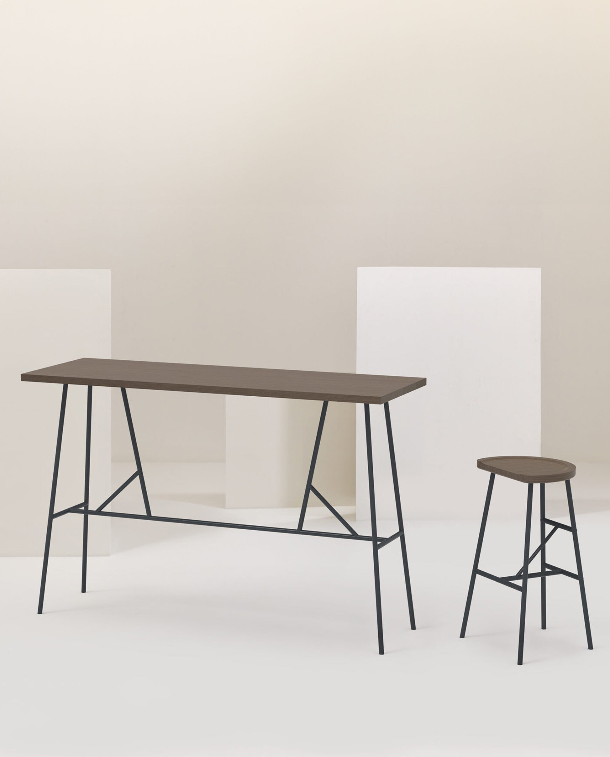 Puccio High Stool-Stools-Bowermans