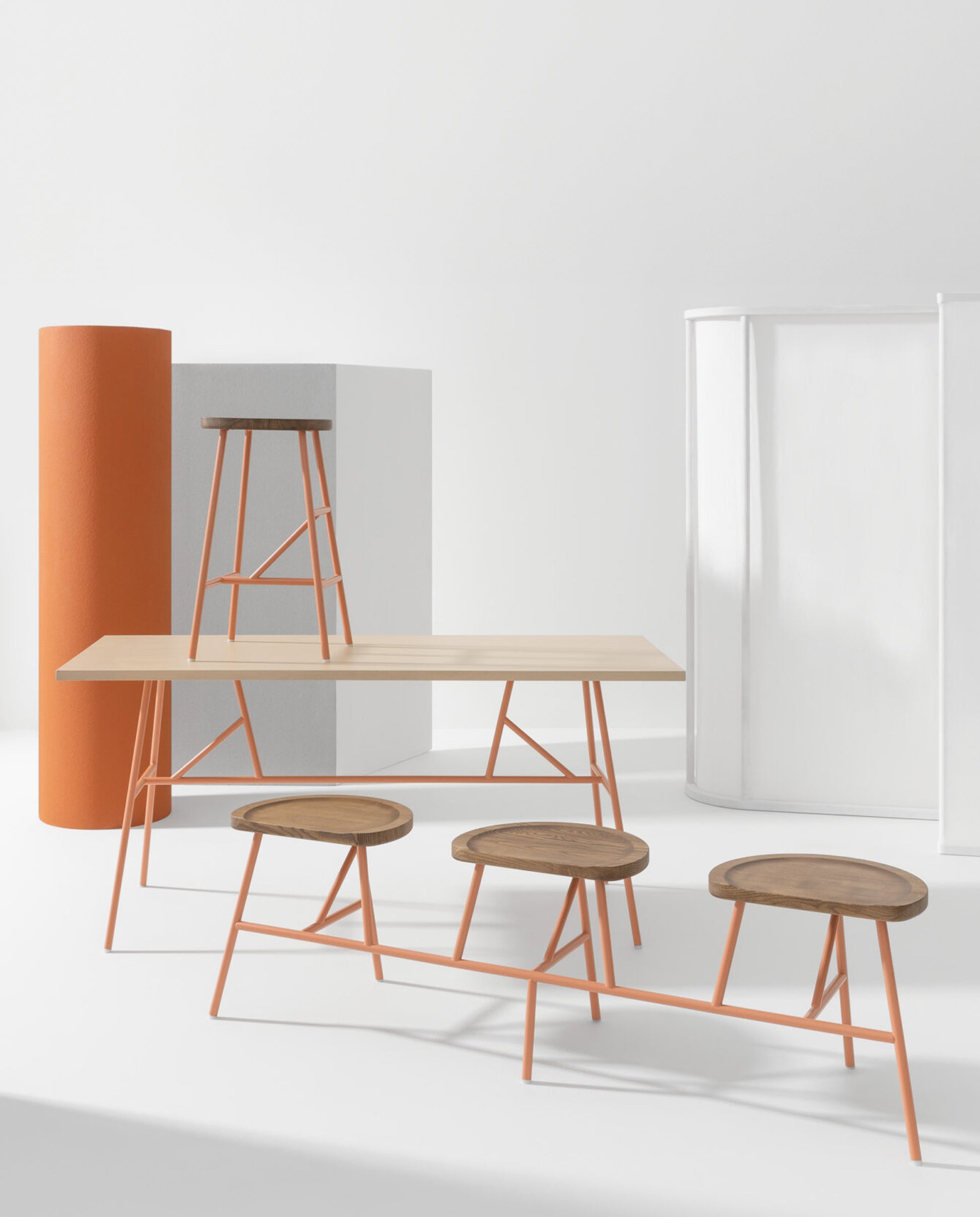 Puccio Stool-Stools-Bowermans