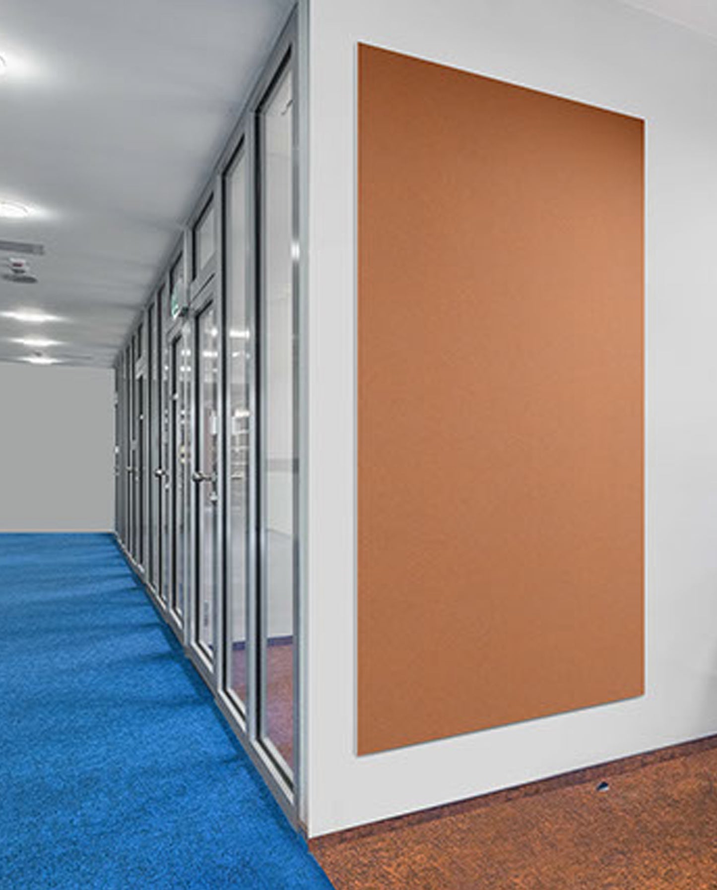 Slim Edge Pinboard-Glassboards/Whiteboards-Bowermans
