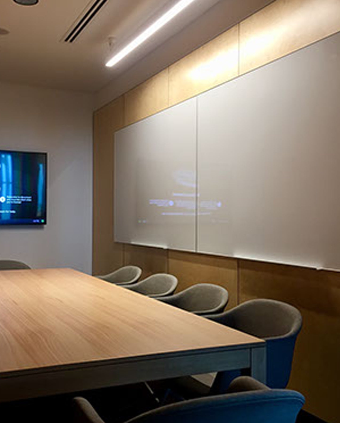 Slim Edge Porcelain Whiteboard-Glassboards/Whiteboards-Bowermans