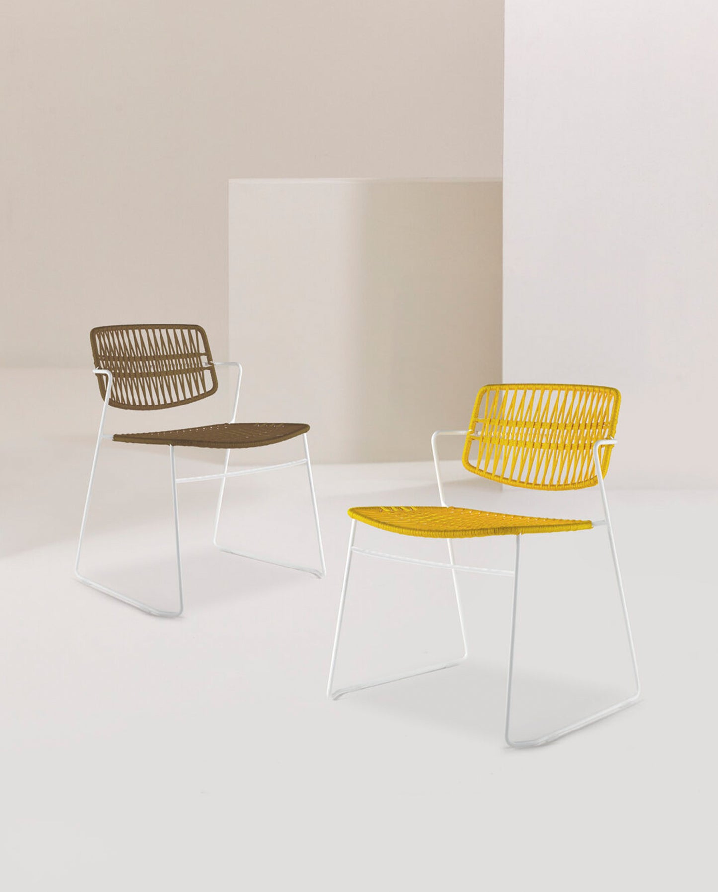 Serpentine Woven Chair-Chairs-Bowermans