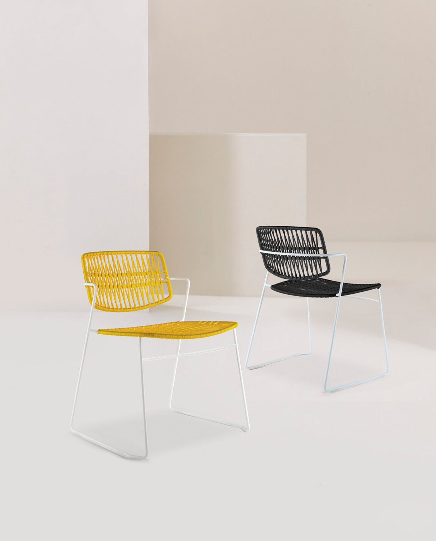 Serpentine Woven Chair-Chairs-Bowermans