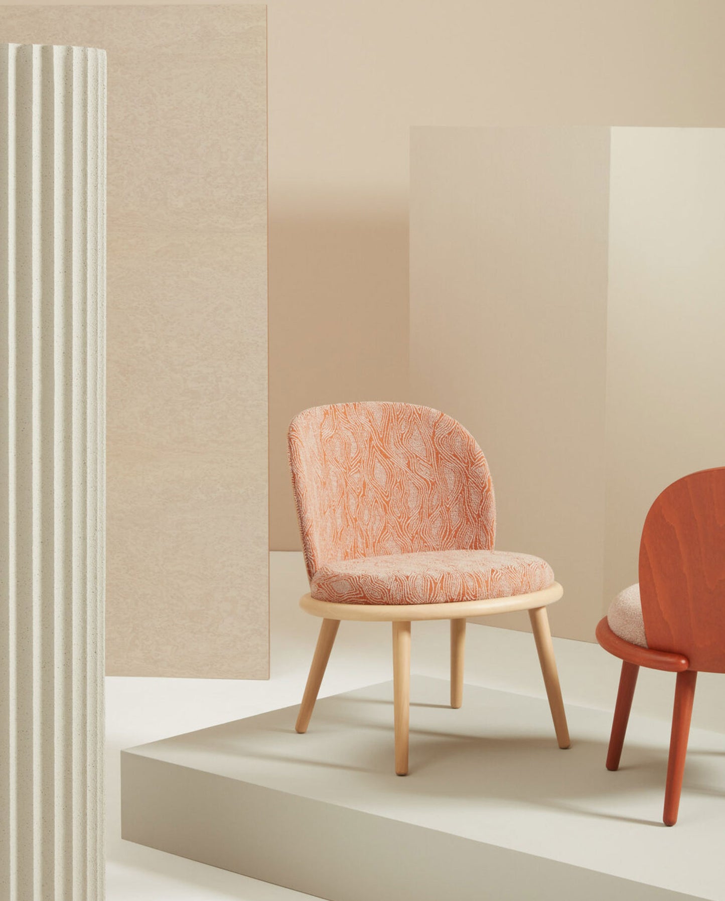 Veretta Lounge Chair-Armchairs-Bowermans
