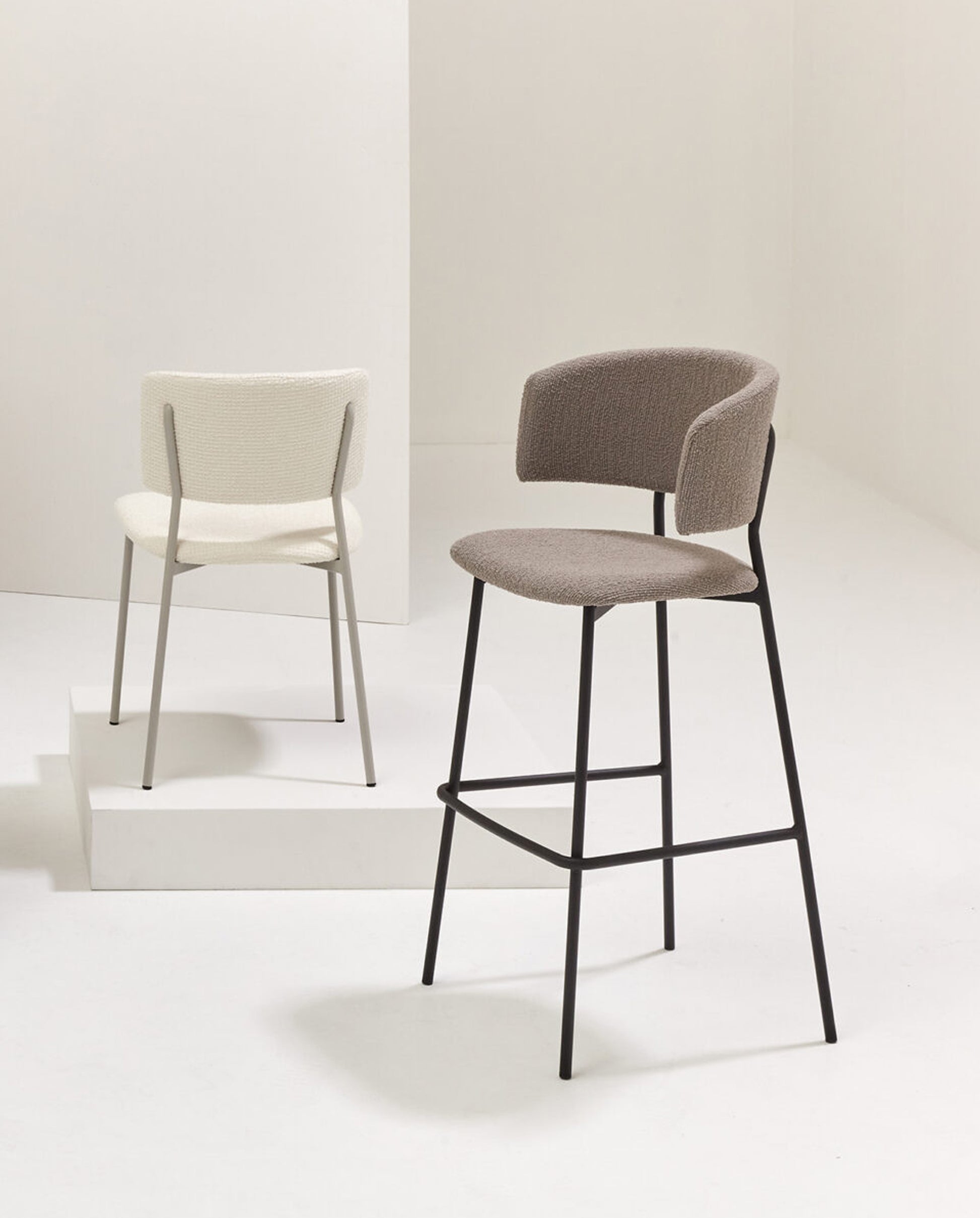 Wrap Steel Stool-Stools-Bowermans