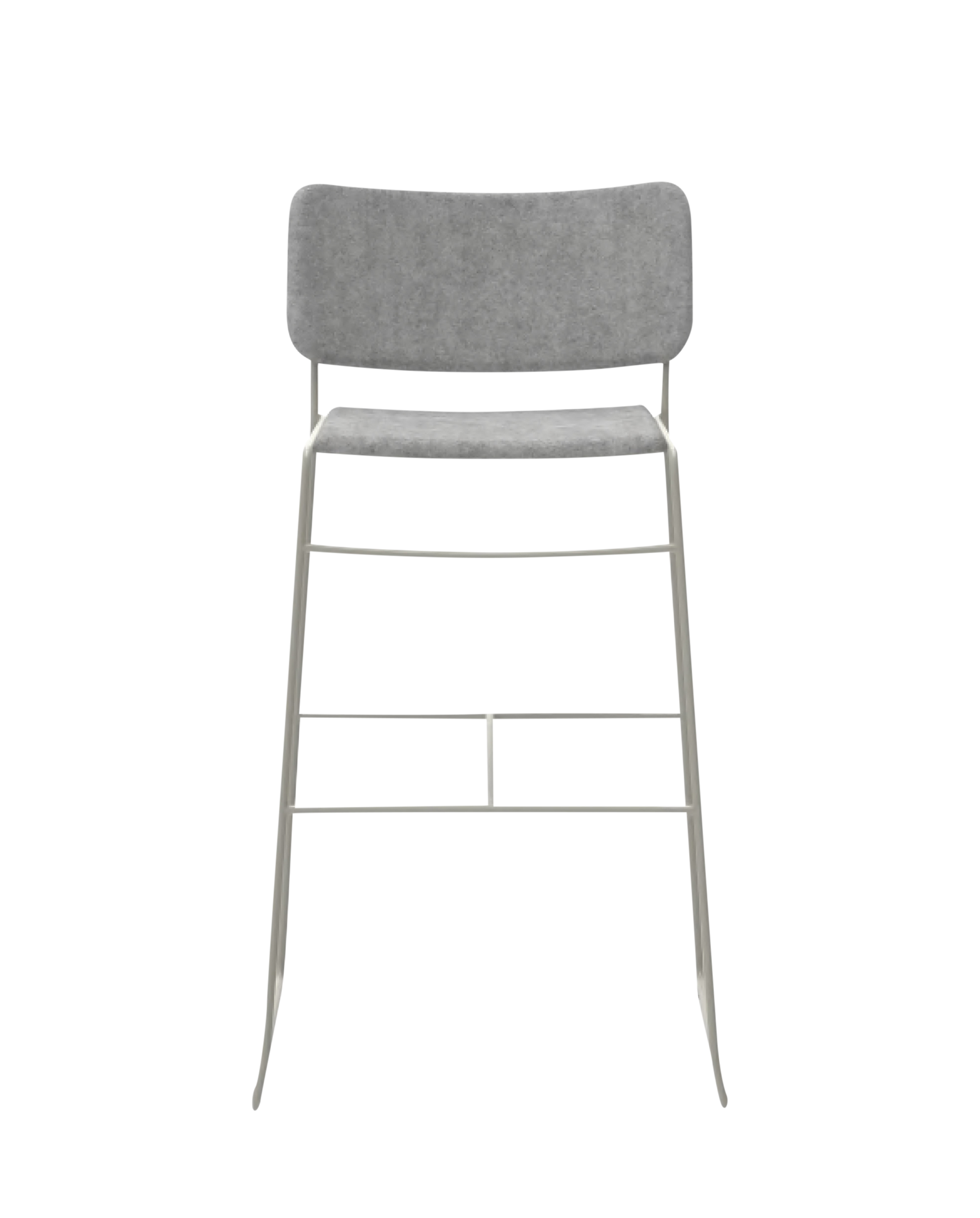 Button Down Stool-Stools-Bowermans