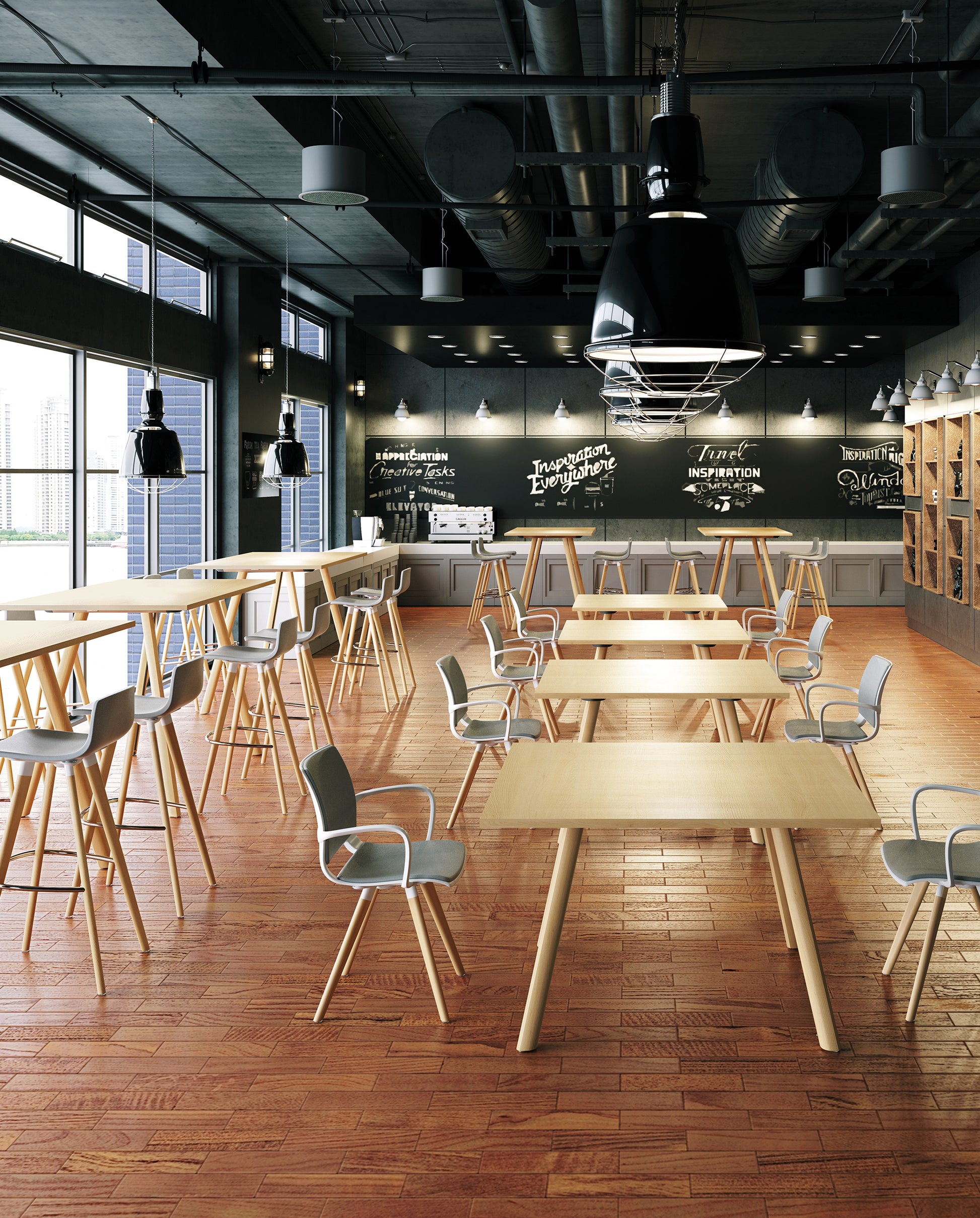 Creva Bar Table-Tables-Bowermans