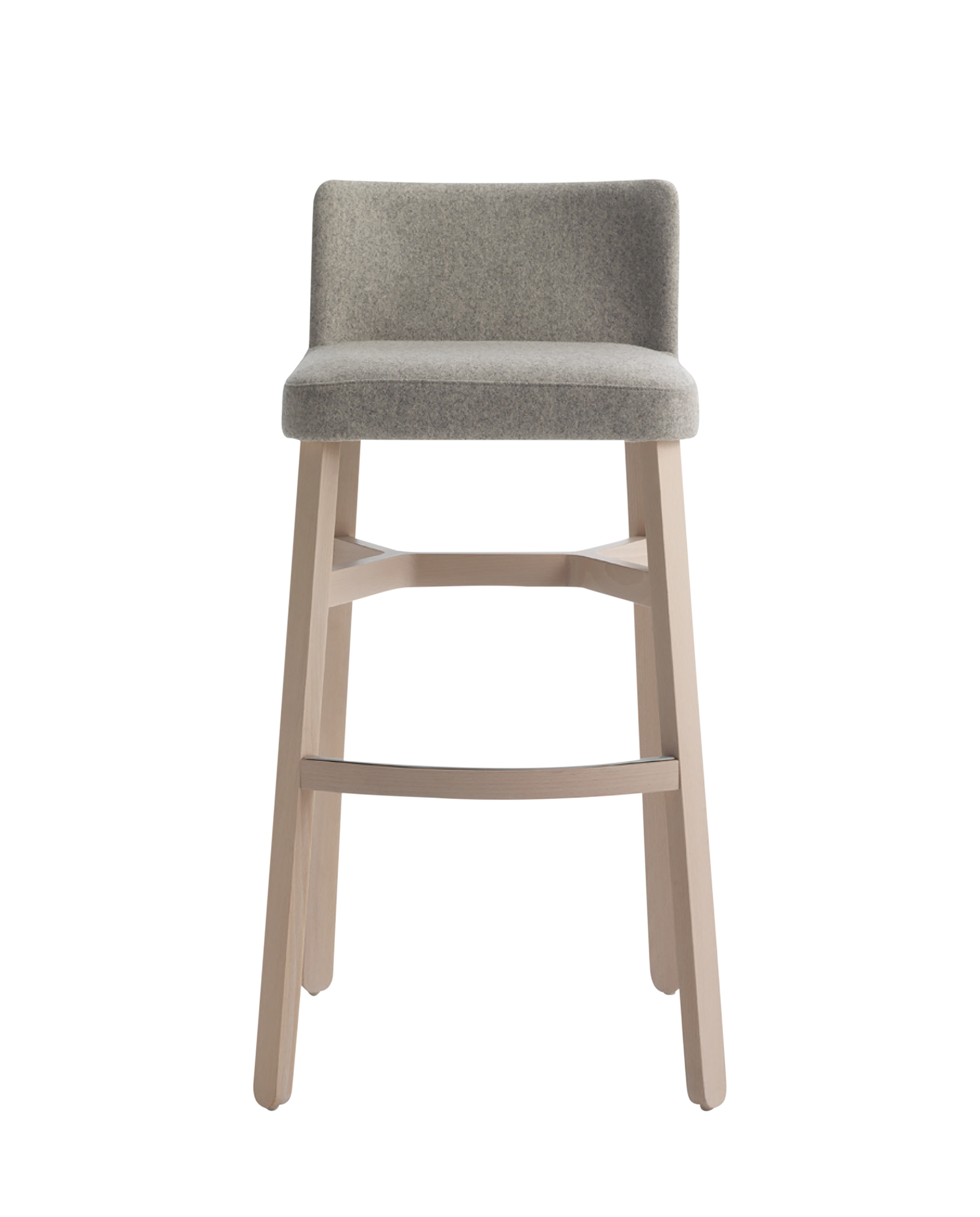 Croissant Stool with Backrest-Stools-Bowermans