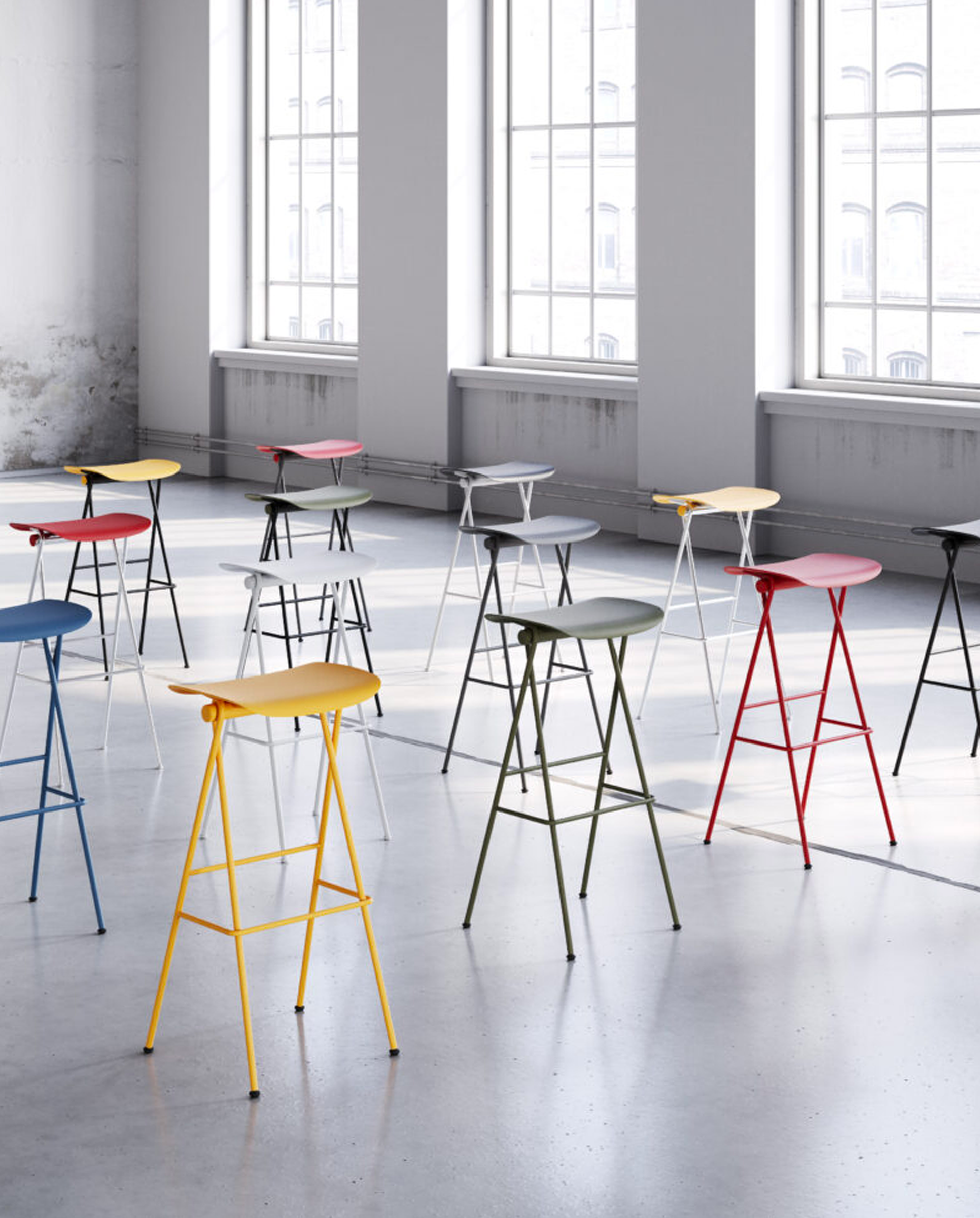 Flip Bar Stool-Stools-Bowermans