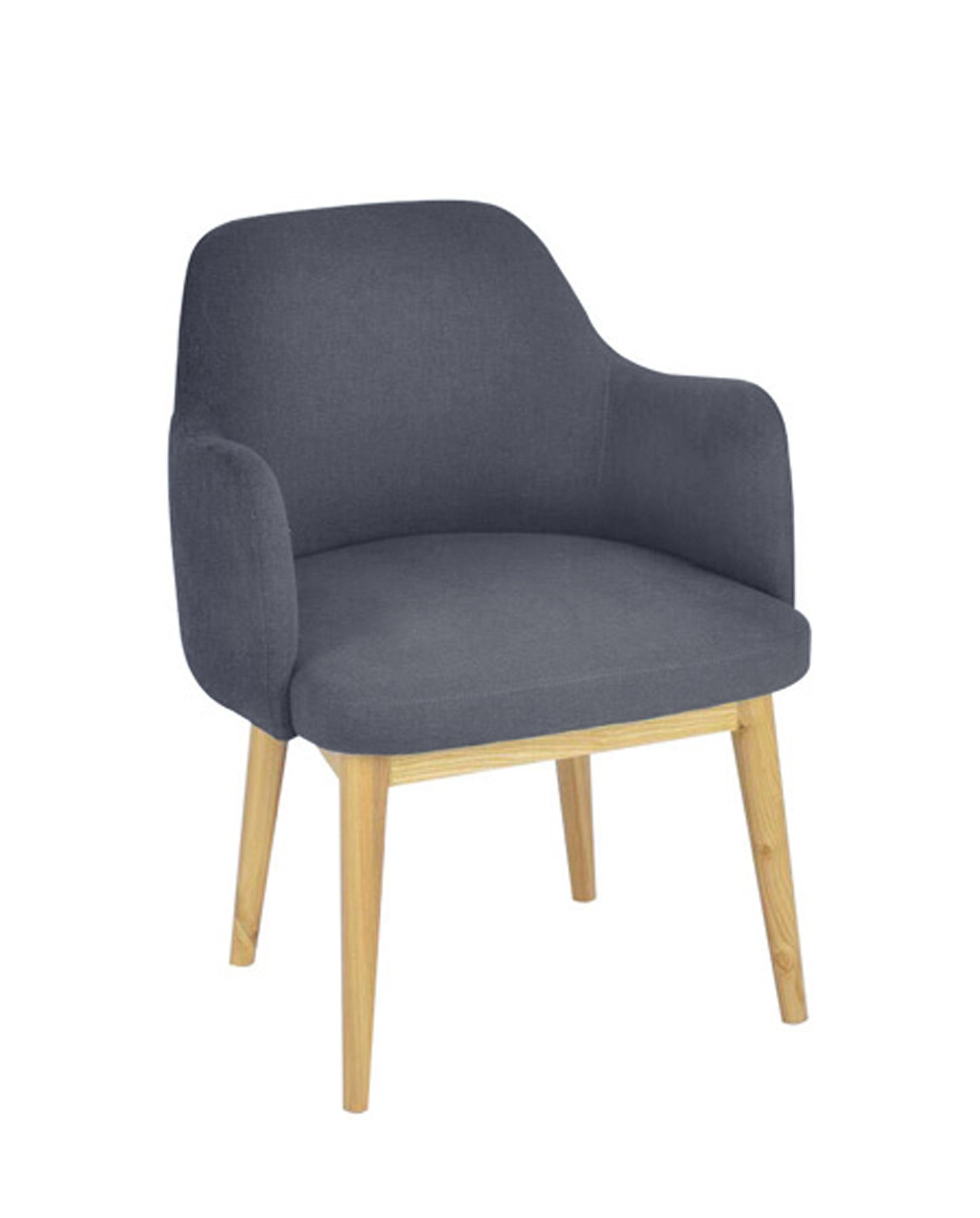 Snow Visitor Chair with Arms-Armchairs-Bowermans