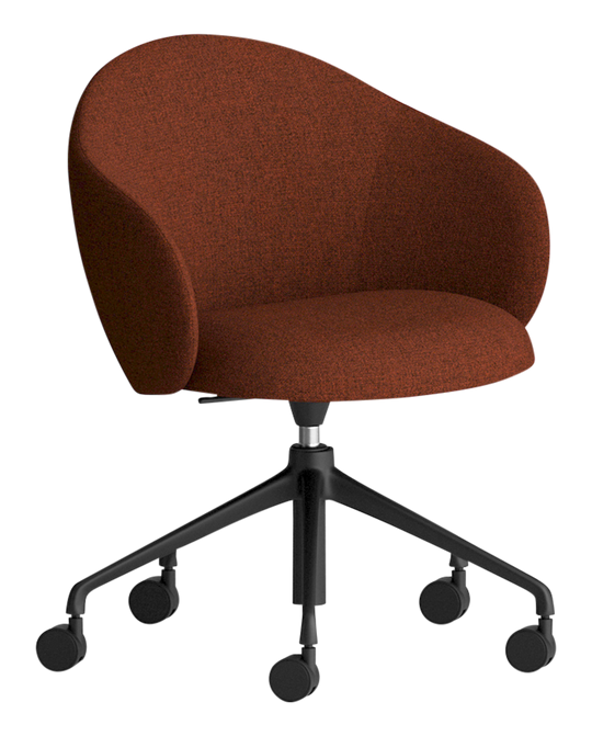 Volta Swivel Armchair - 5 Star Base