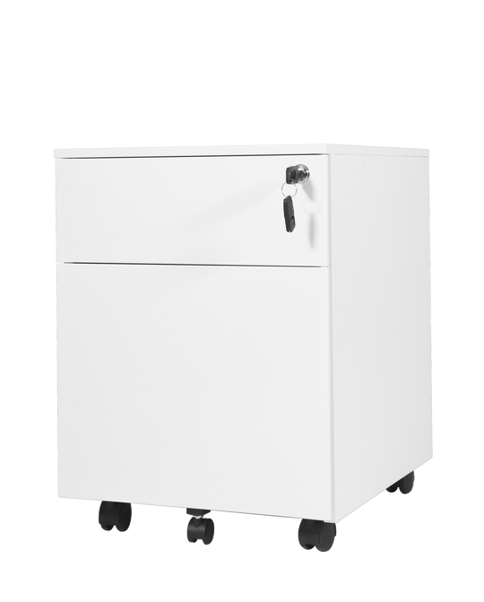 GO Steel 2-Drawer Mobile Pedestal