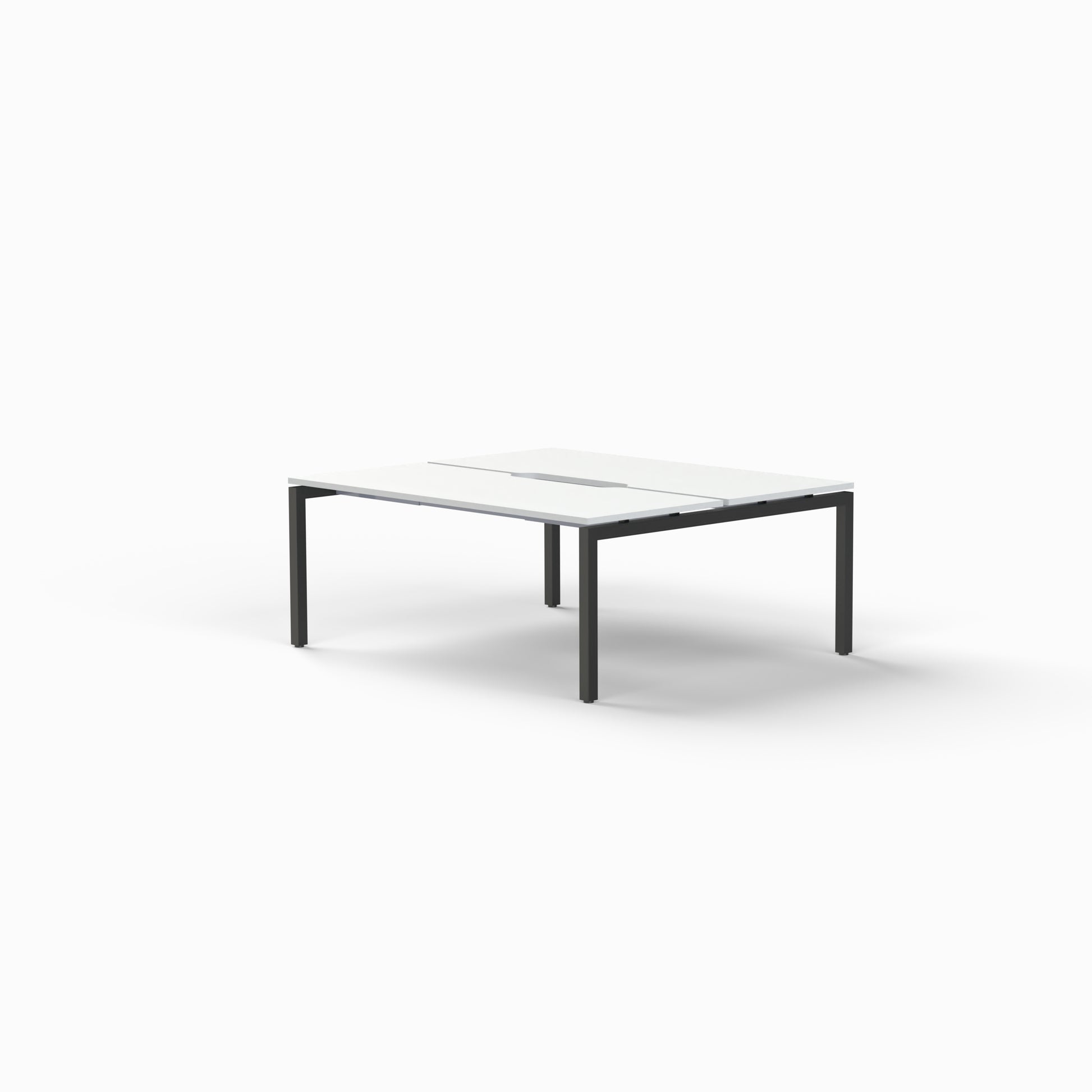 Back to Back Step Desk - 2 Seats-Workstations-Bowermans