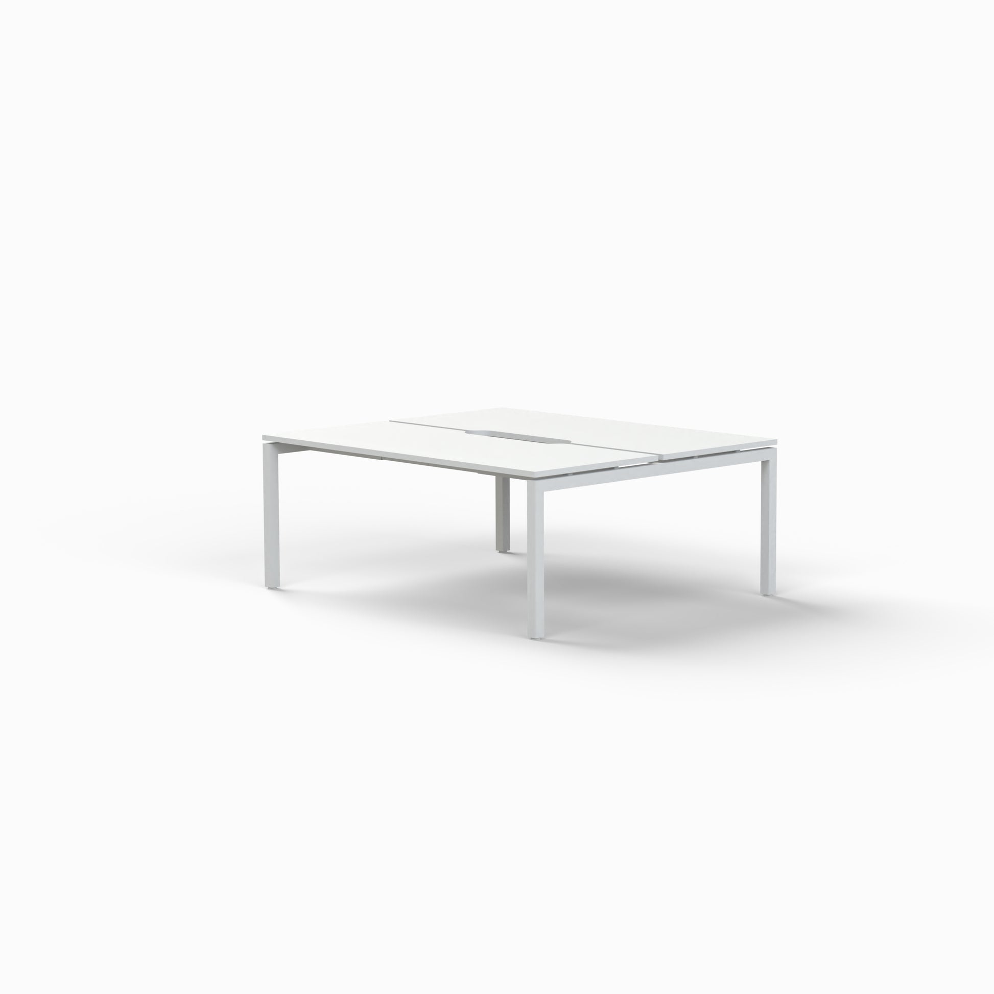 Back to Back Step Desk - 2 Seats-Workstations-Bowermans