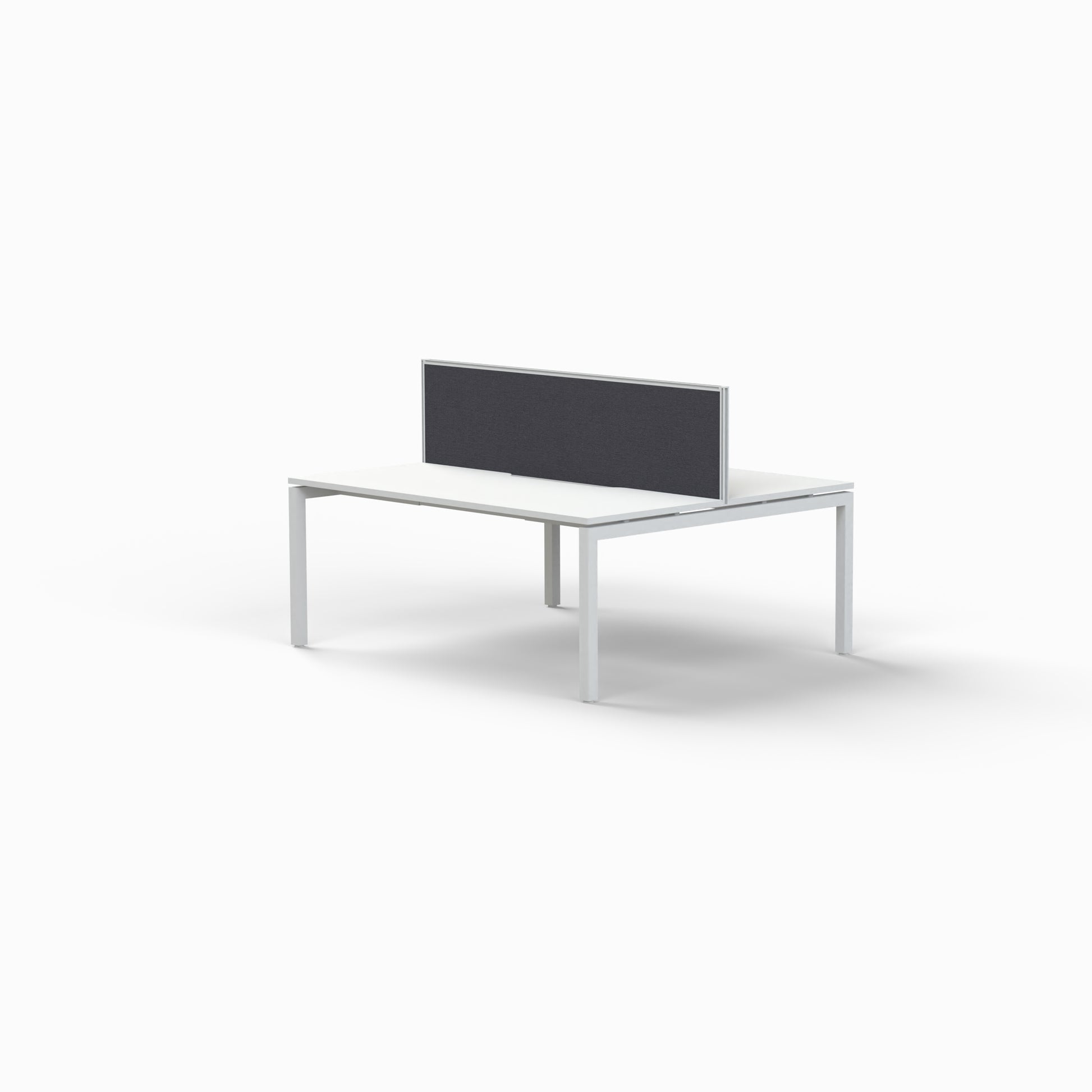 Back to Back Step Desk - 2 Seats-Workstations-Bowermans