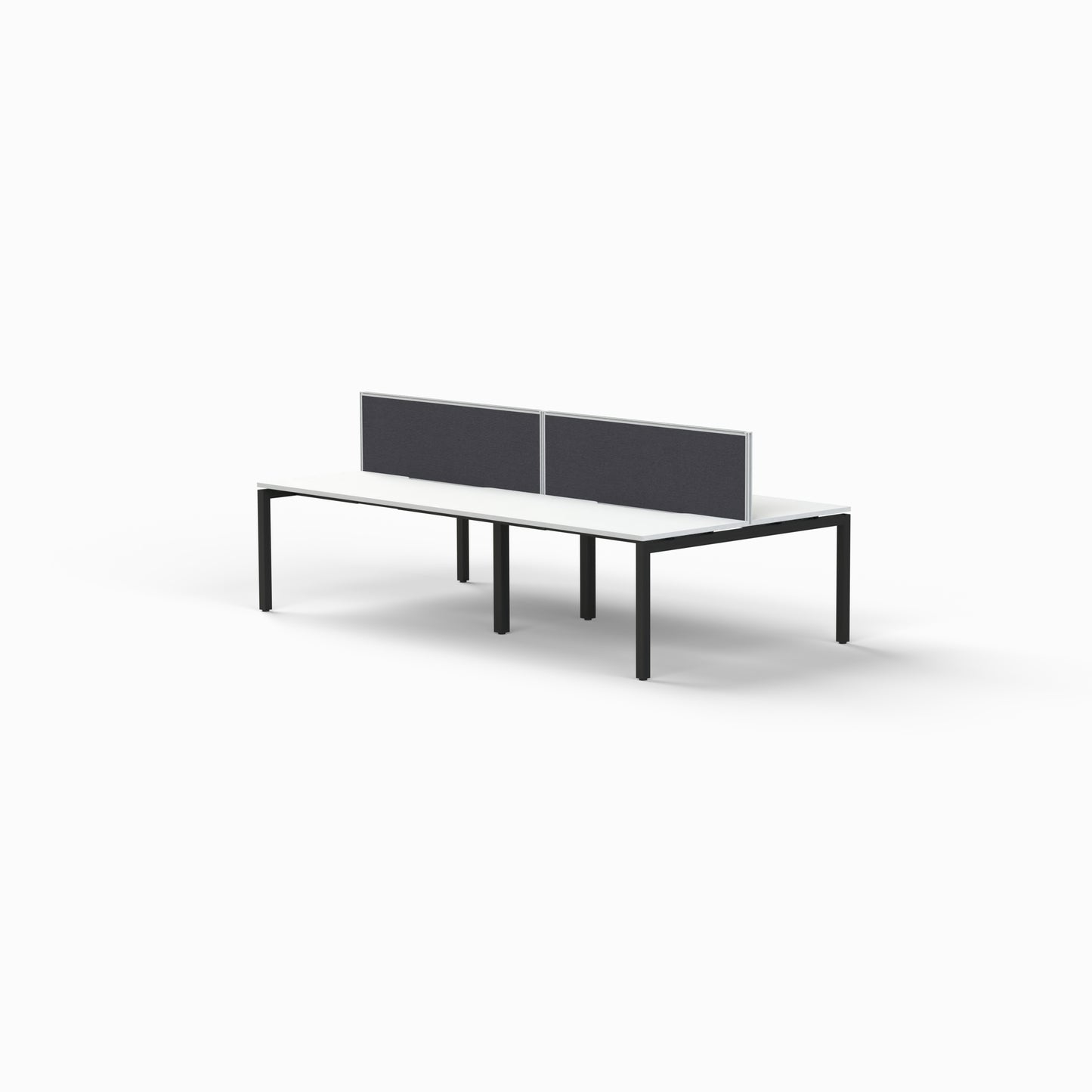 Back to Back Step Desk - 4 Seats-Workstations-Bowermans