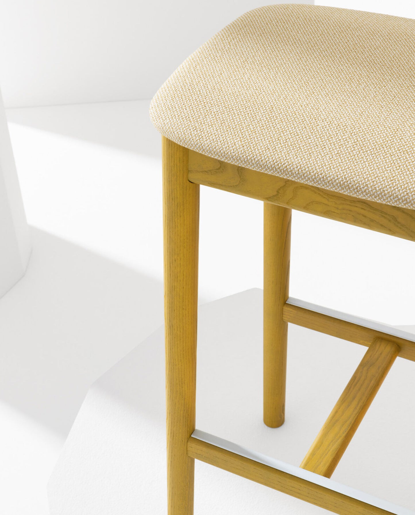 White Stool-Stools-Bowermans