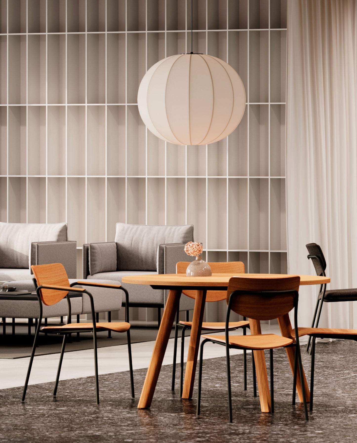 Smile Frame Chair with Armrests