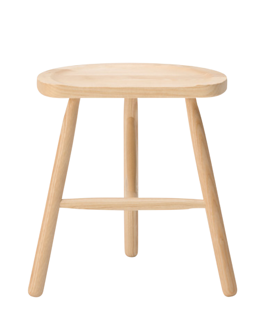 Puccio Wooden Low Stool