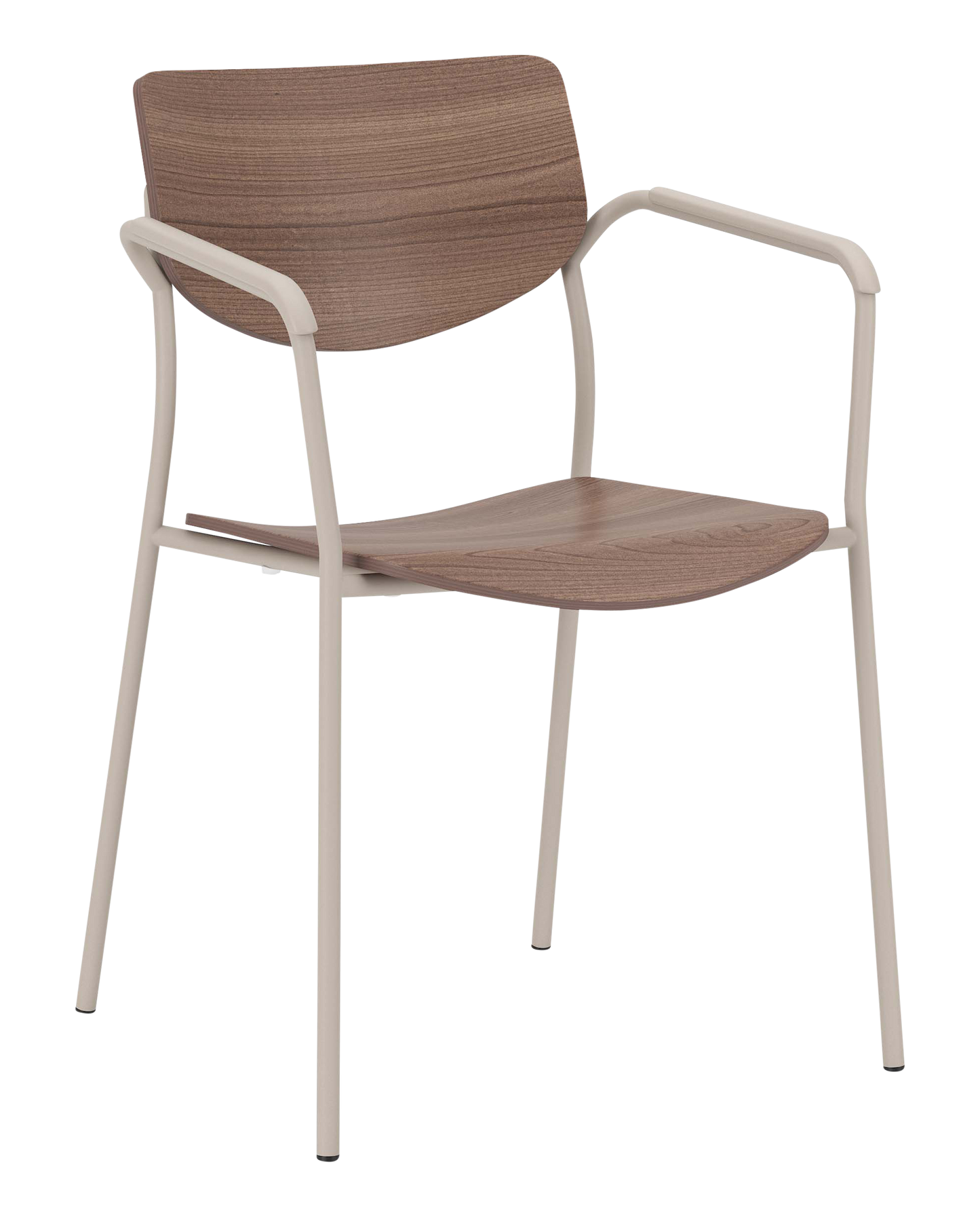 Smile Frame Chair with Armrests