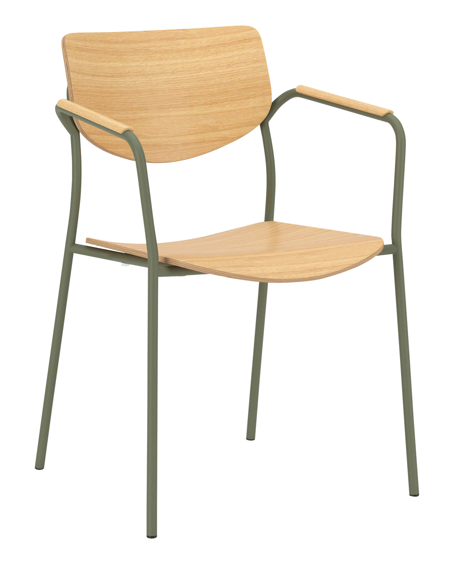 Smile Frame Chair with Armrests