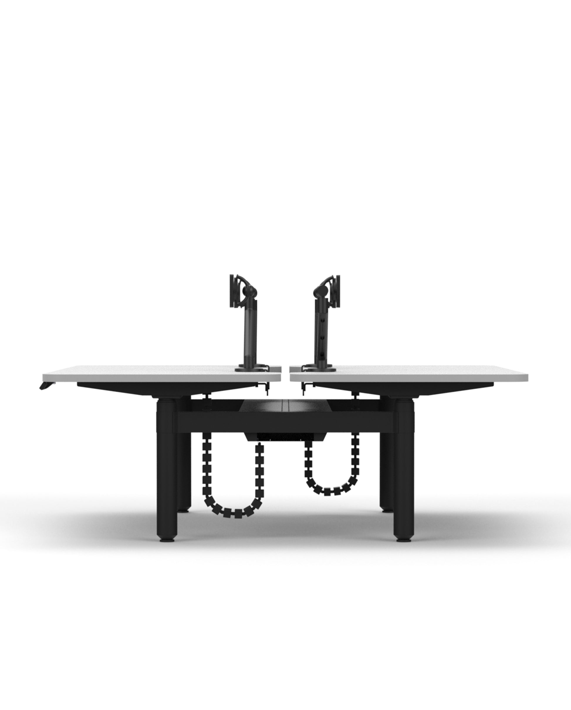 Novare Rondo Sit-Stand Back-to-Back Workstation-Workstations-Bowermans